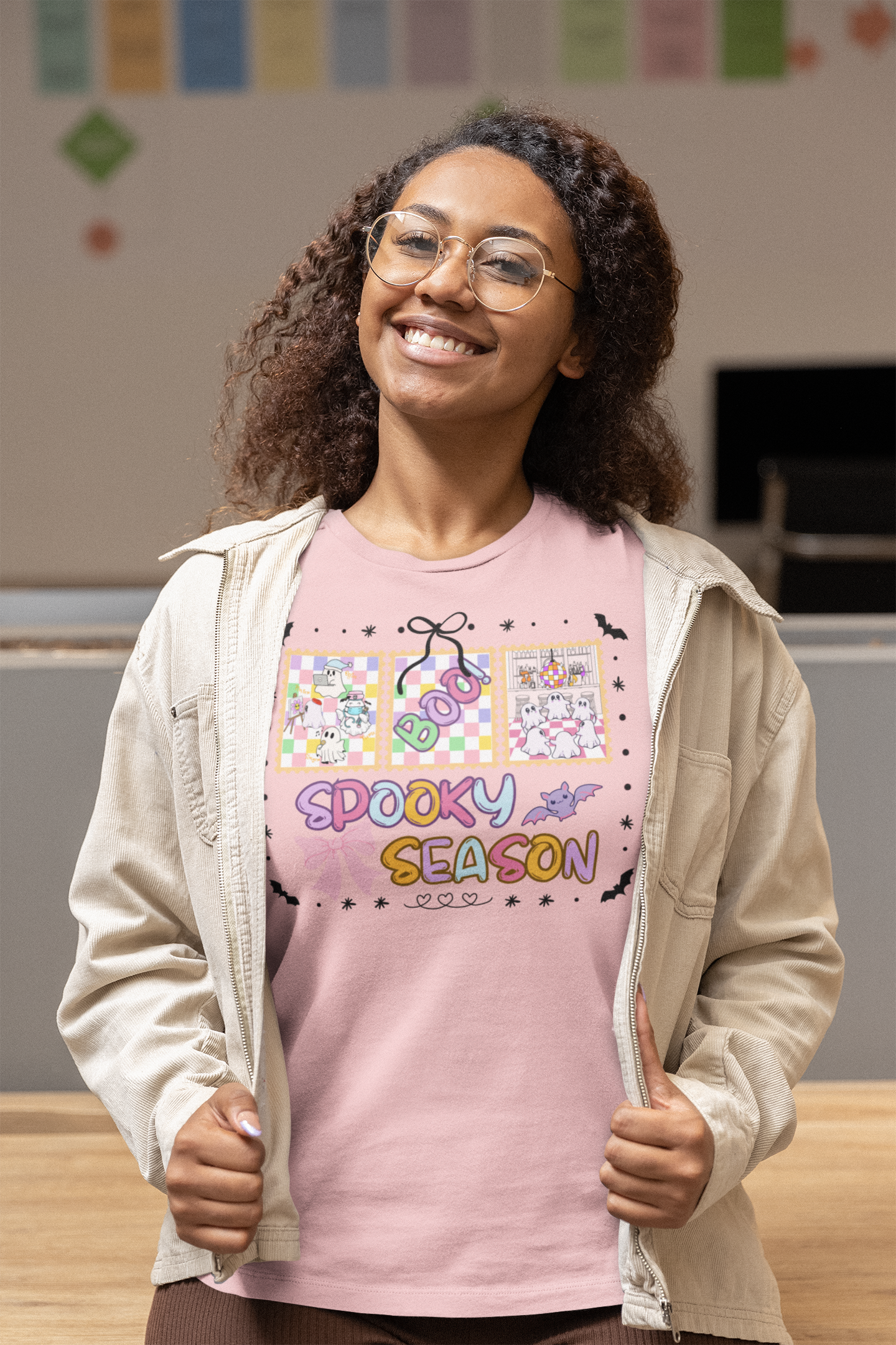 Spooky Season Unisex T-Shirt, Halloween Tee, Festival Top, Graphic Tee, Fall Apparel, Casual Wear