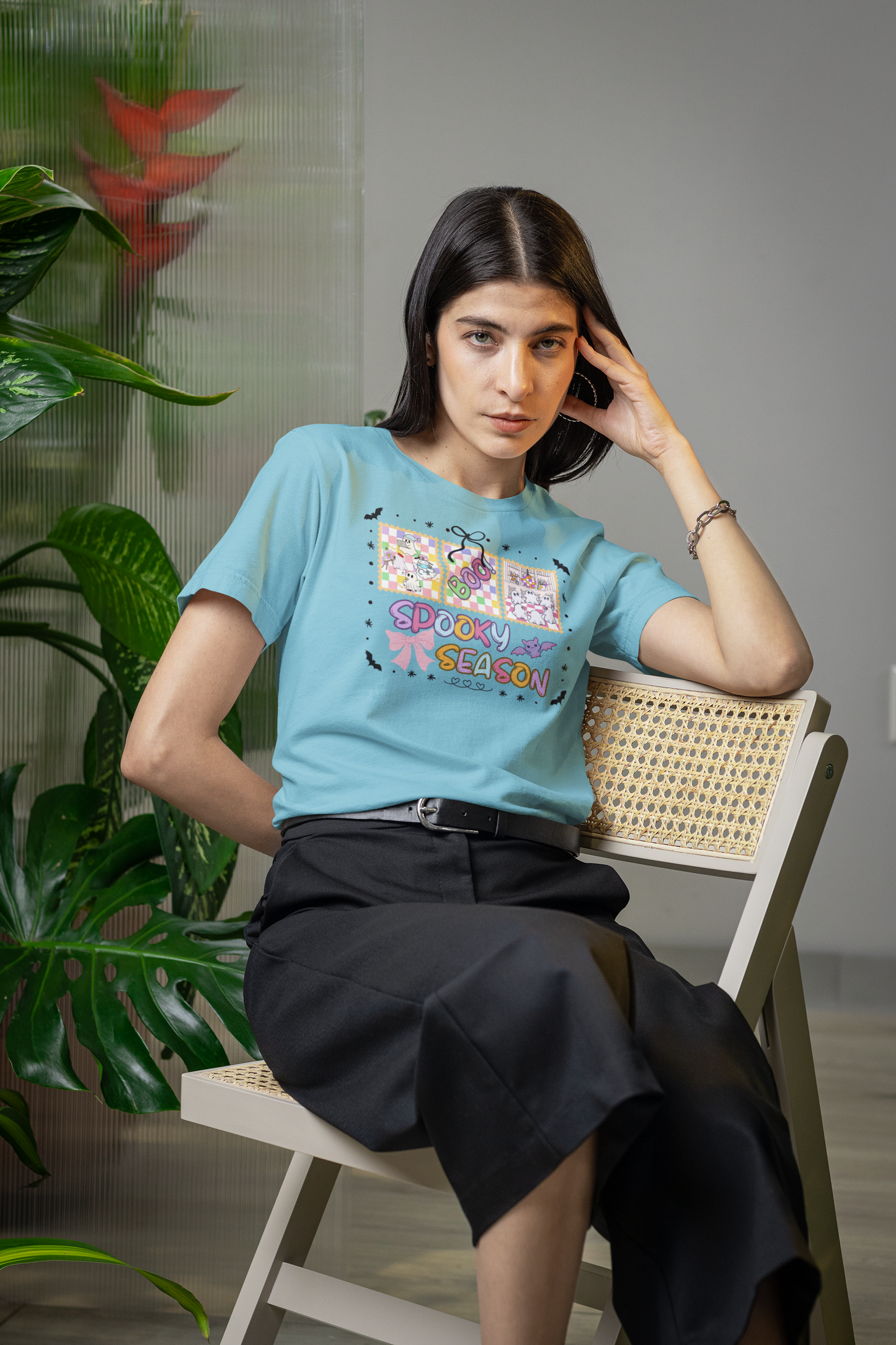 Spooky Season Unisex T-Shirt, Halloween Tee, Festival Top, Graphic Tee, Fall Apparel, Casual Wear