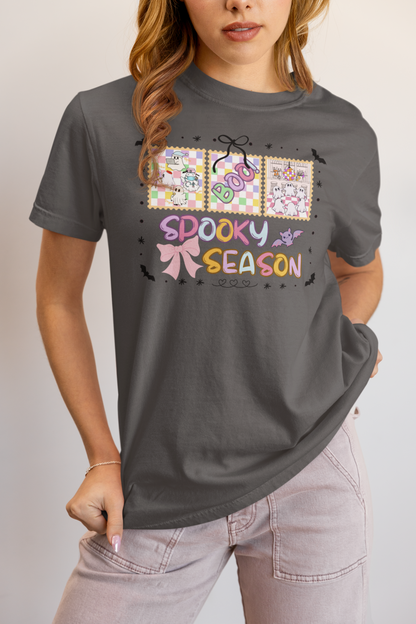 Spooky Season Unisex T-Shirt, Halloween Tee, Festival Top, Graphic Tee, Fall Apparel, Casual Wear