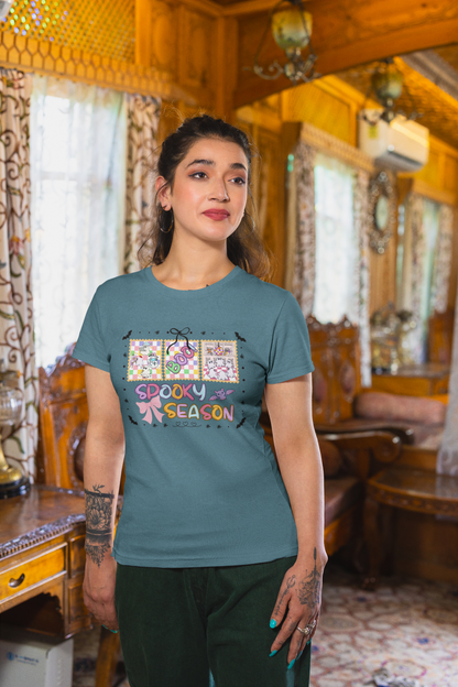 Spooky Season Unisex T-Shirt, Halloween Tee, Festival Top, Graphic Tee, Fall Apparel, Casual Wear