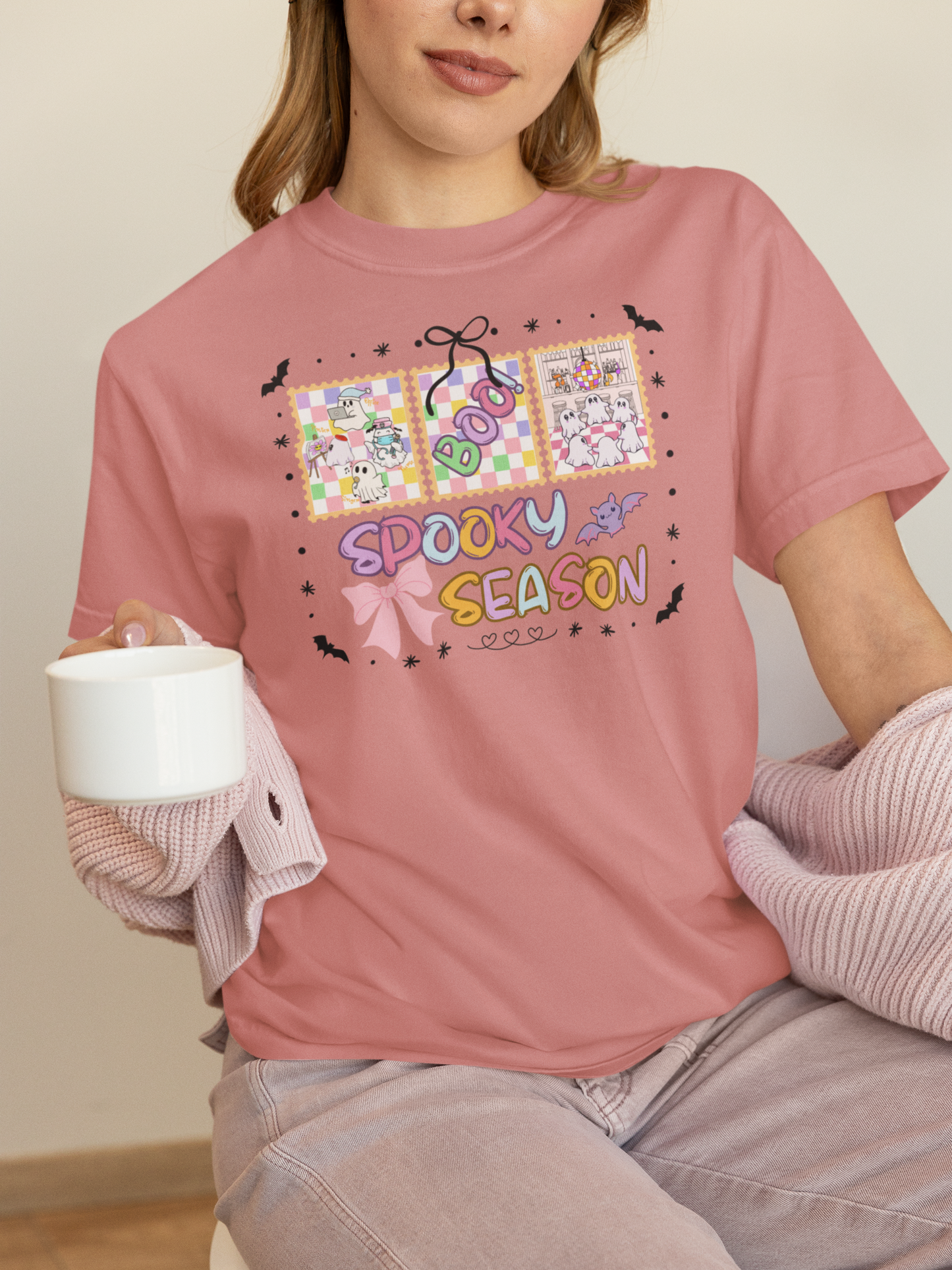 Spooky Season Unisex T-Shirt, Halloween Tee, Festival Top, Graphic Tee, Fall Apparel, Casual Wear