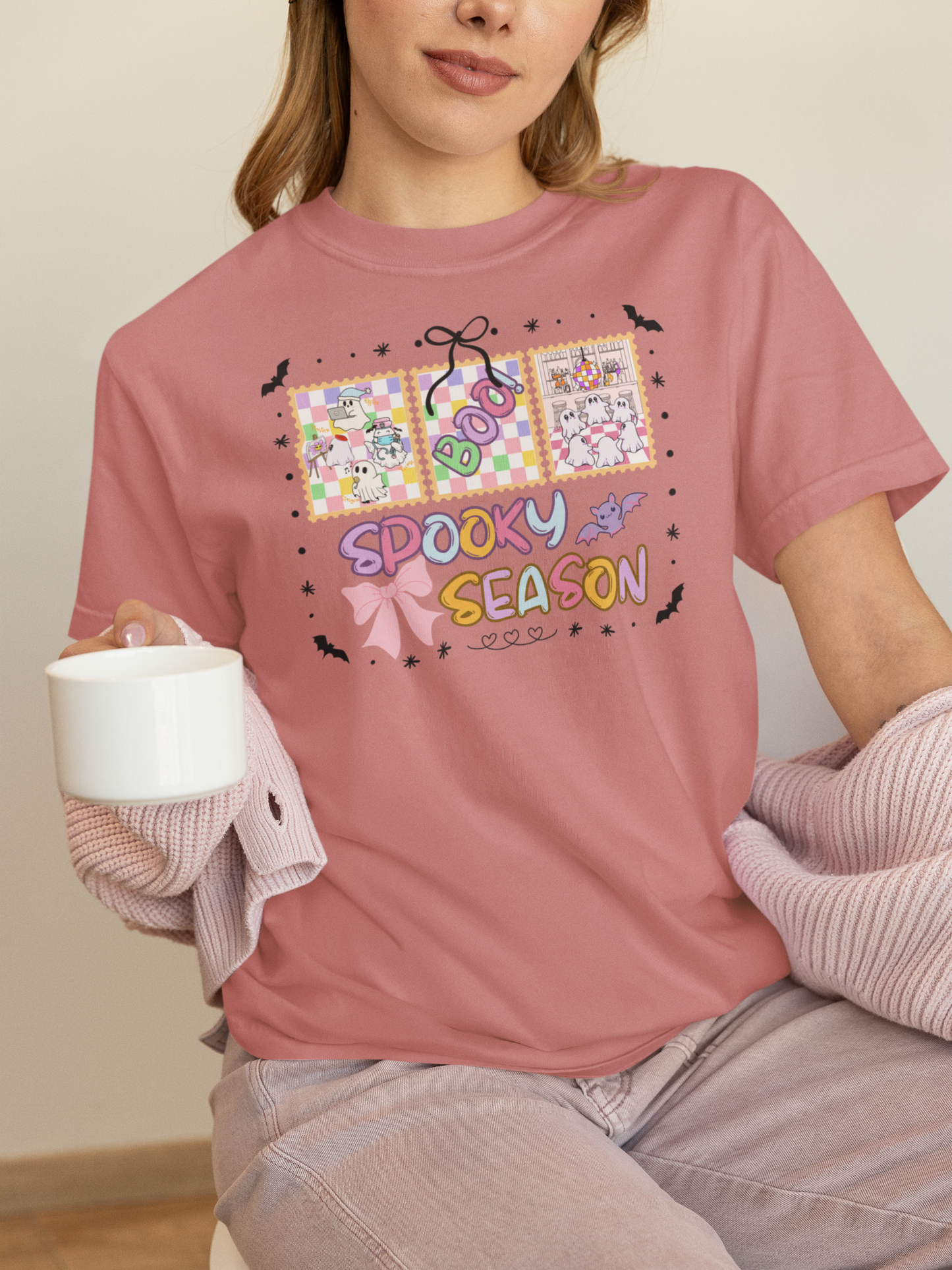 Spooky Season Unisex T-Shirt, Halloween Tee, Festival Top, Graphic Tee, Fall Apparel, Casual Wear