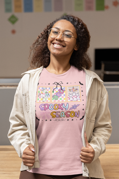 Spooky Season Unisex T-Shirt, Halloween Tee, Festival Top, Graphic Tee, Fall Apparel, Casual Wear