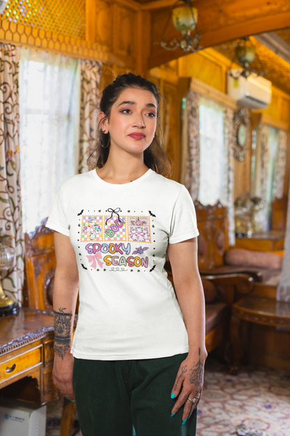 Spooky Season Unisex T-Shirt, Halloween Tee, Festival Top, Graphic Tee, Fall Apparel, Casual Wear